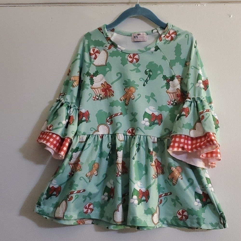 Pete & Lucy Christmas Treats Dress Size 4T